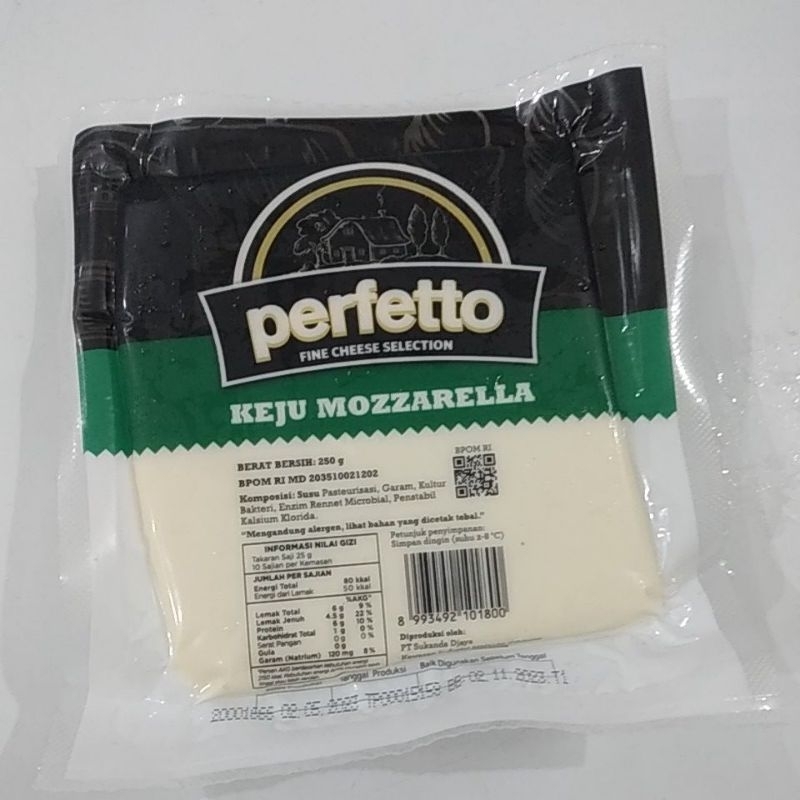 

Perfetto Mozarella 250gr