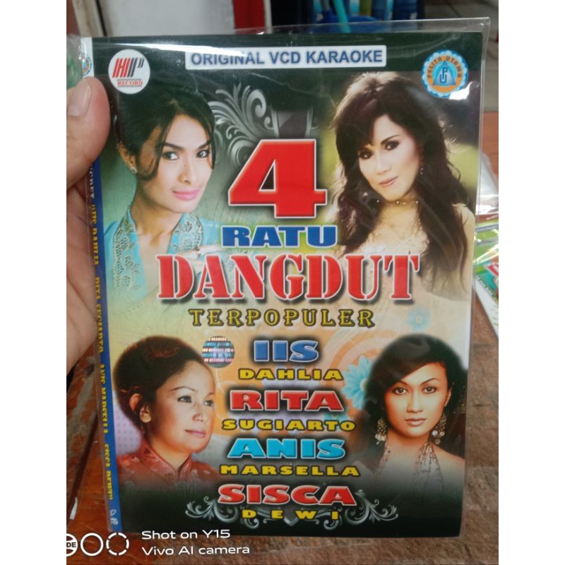Kaset vcd Original 4 ratu dangdut terpopuler