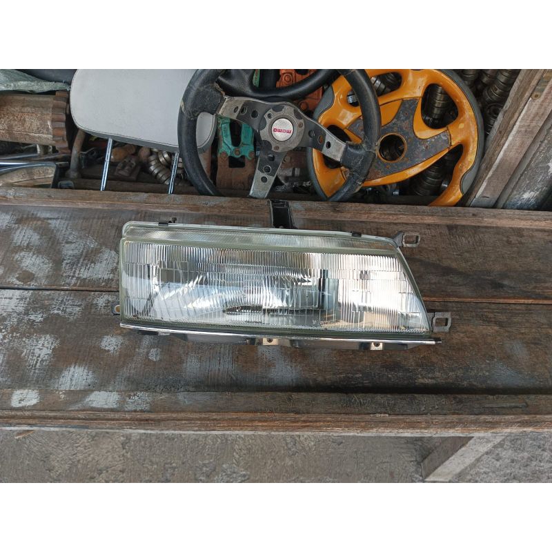 headlamp lampu depan toyota corolla twincam liftback gen 2 1990 1991 original baru sisi kanan