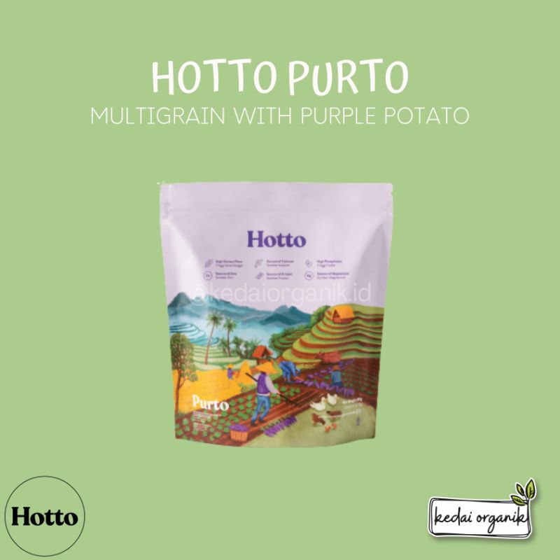 

Hotto Purto With Purple Potato 1 Pouch - 3 Sachet
