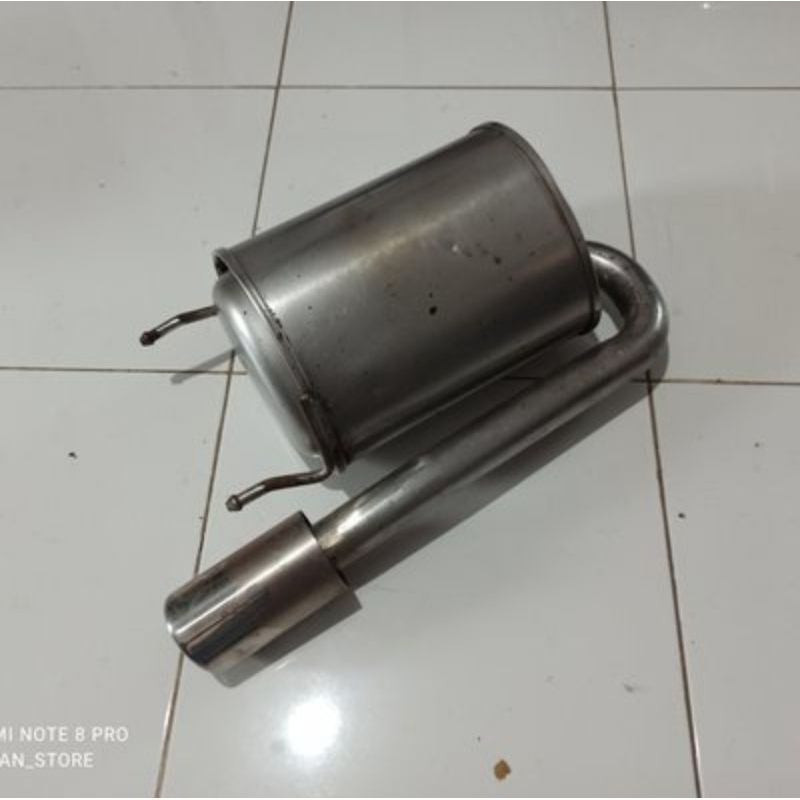 knalpot standar honda jazz ge8/jazz rs original