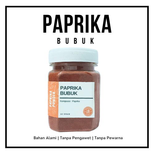 

Paprika Bubuk / Paprika Powder / Bumbu Dapur Bumbu Rempah / Penyedap Rasa Alami