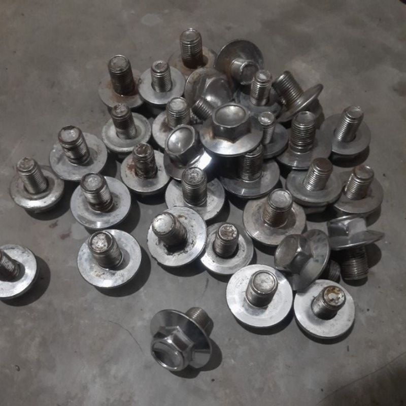 baut segitiga atas ninja R & Rr original copotan