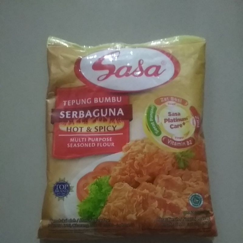 

sasa tepung bumbu serbaguna hot & spicy