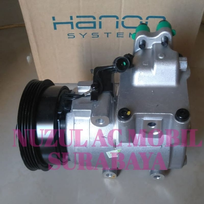 Compresor Kompresor AC Hyundai Matrix Lama - HCC - Hanon Korea Asli