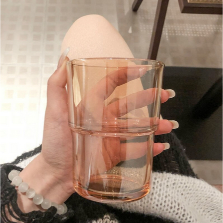 ID GELAS ESTETIK GORGOUS GORGEOUS TUMBLER AESTHETIC GELAS MINUM KACA SIMPLE ELEGAN TAKASIMURA STORE