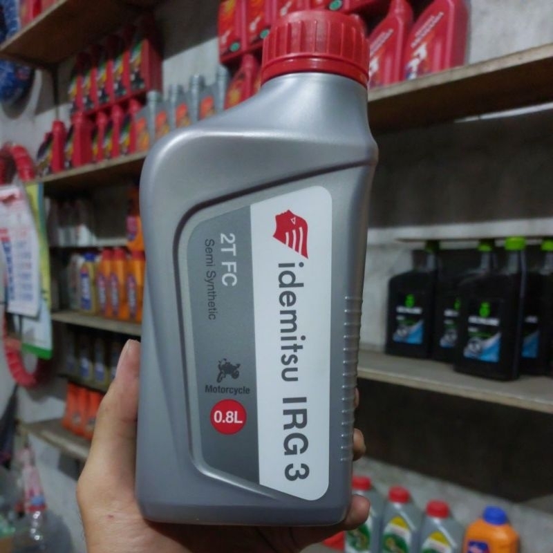 OLI IDEMITSU IRG 3 2T (800ml) Oli Samping Ninja King Semi Synthetic