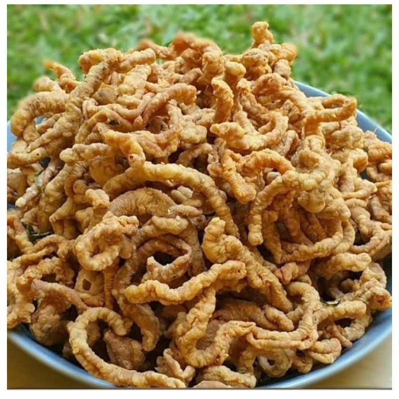 

Keripik Usus Ayam Original 500gr 1kg Kripik Usus Gurih