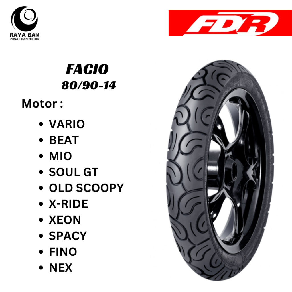 Ban Motor FDR Facio 80/90-14 TL