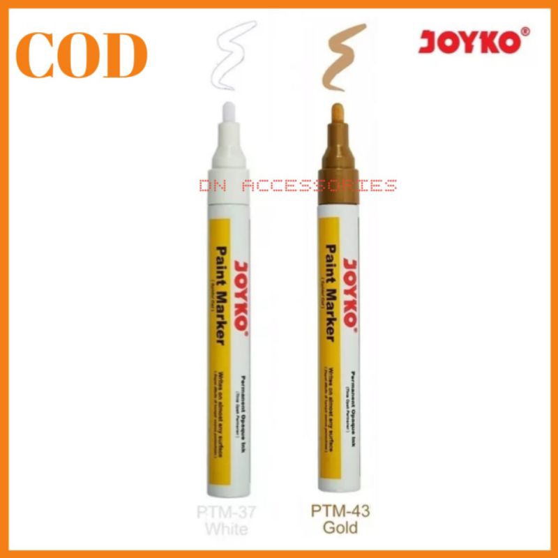 

Paint Maker / Spidol Joyko Warna White/Gold PTM-37