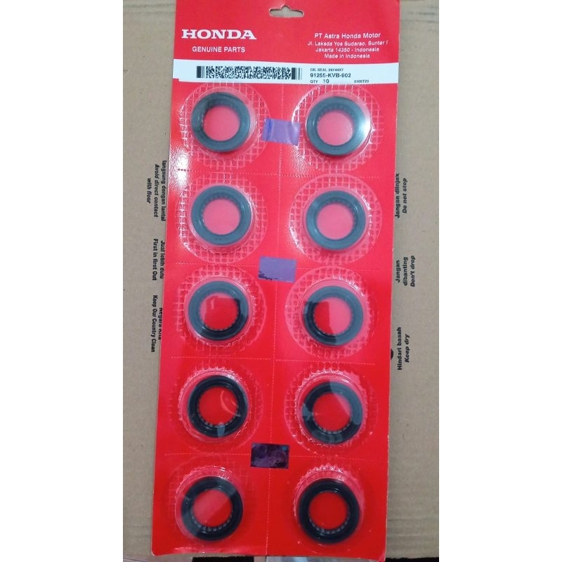 Oil Seal 29X44X7 ( Seal As Roda Belakang ) - 91255KVB902
