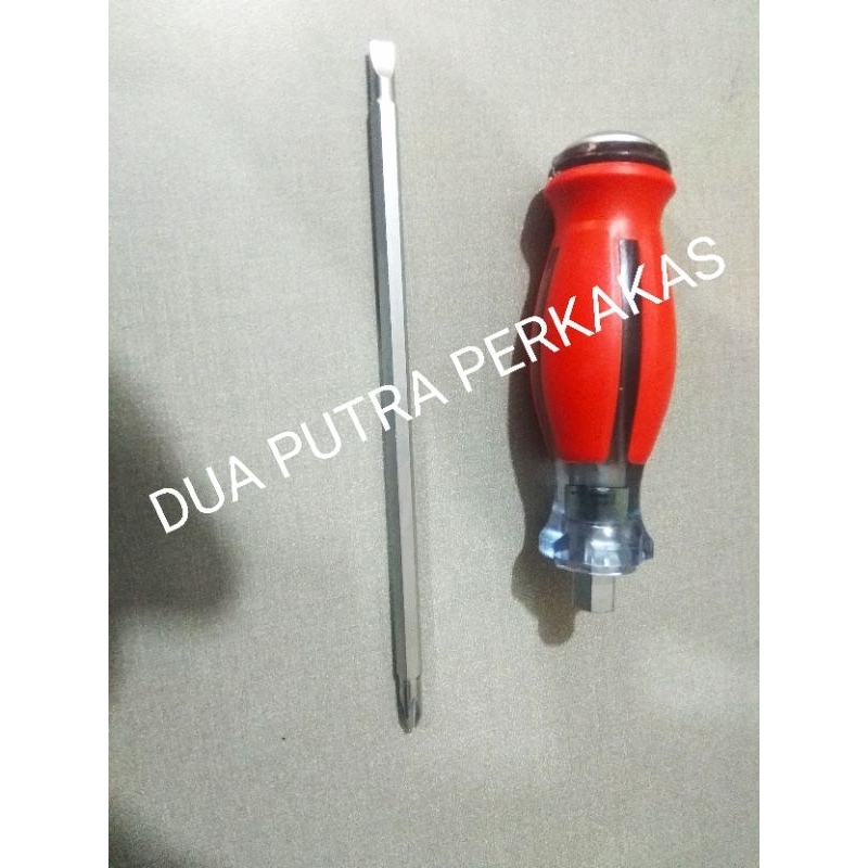 Obeng bolak balik obeng ketok plus minus obeng ketok min plus