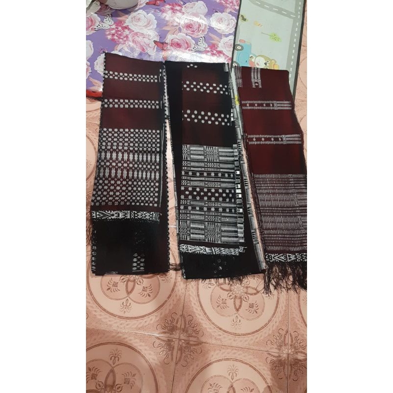 KAIN SONGKET MOTIF ULOS SADUM TENUN TANGAN ASLI TARUTUNG SONGKET SADUM TENINAN TARUTUNG SONGKET KOPI