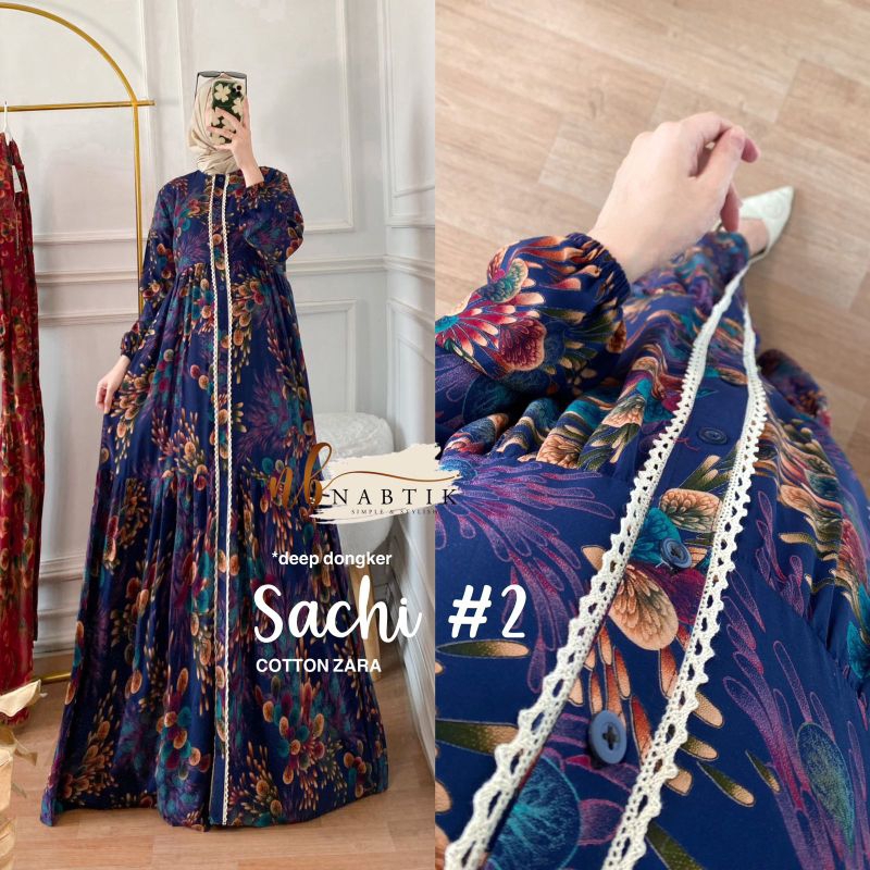 SACHI #2 GAMIS COTTON ZARA ORIGINAL BY NABTIK