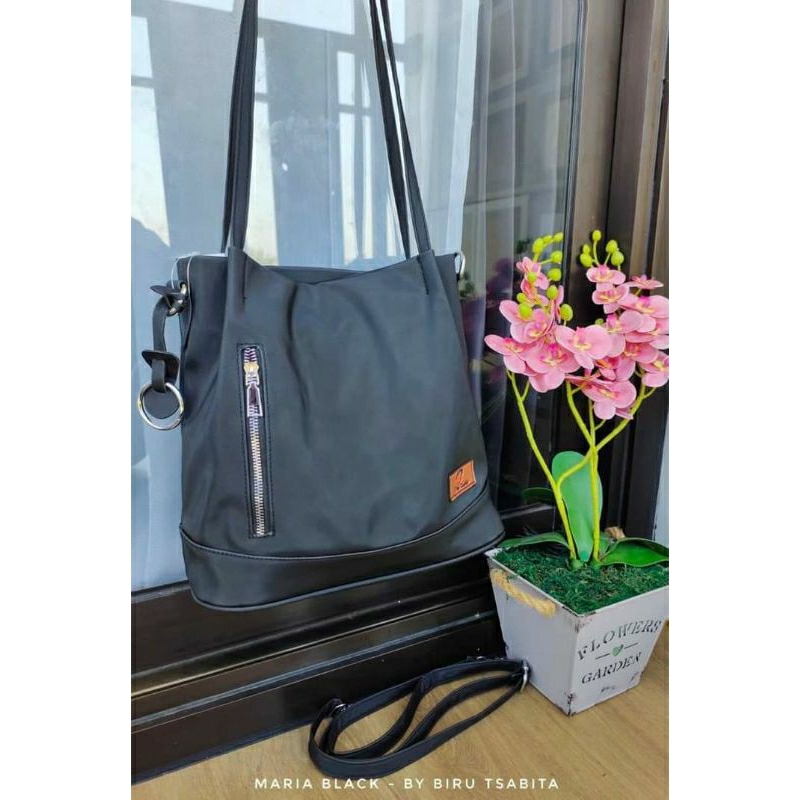 Tas Totebag Maria Biru Tsabita