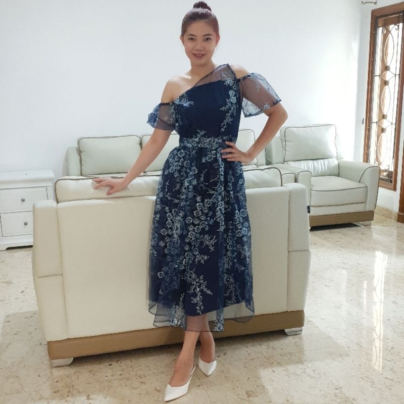 Dress W32 Baju Pesta Wanita Party Dress