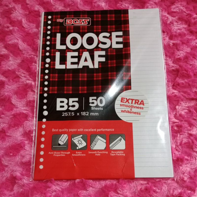 

loose leaf garis B5 - 50 lembar