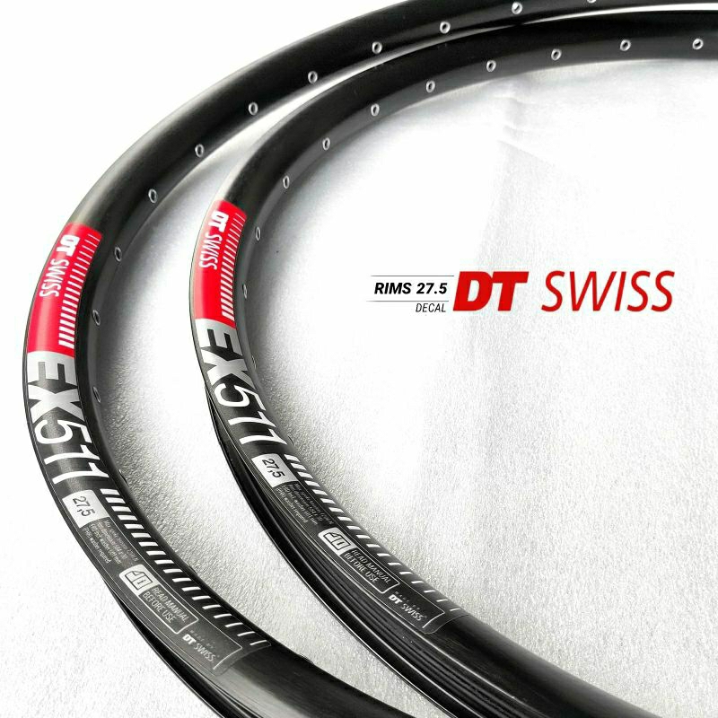 Velg Rims 27.5 decal dt swiss lebar 31mm Rim sepeda MTB XC Trail