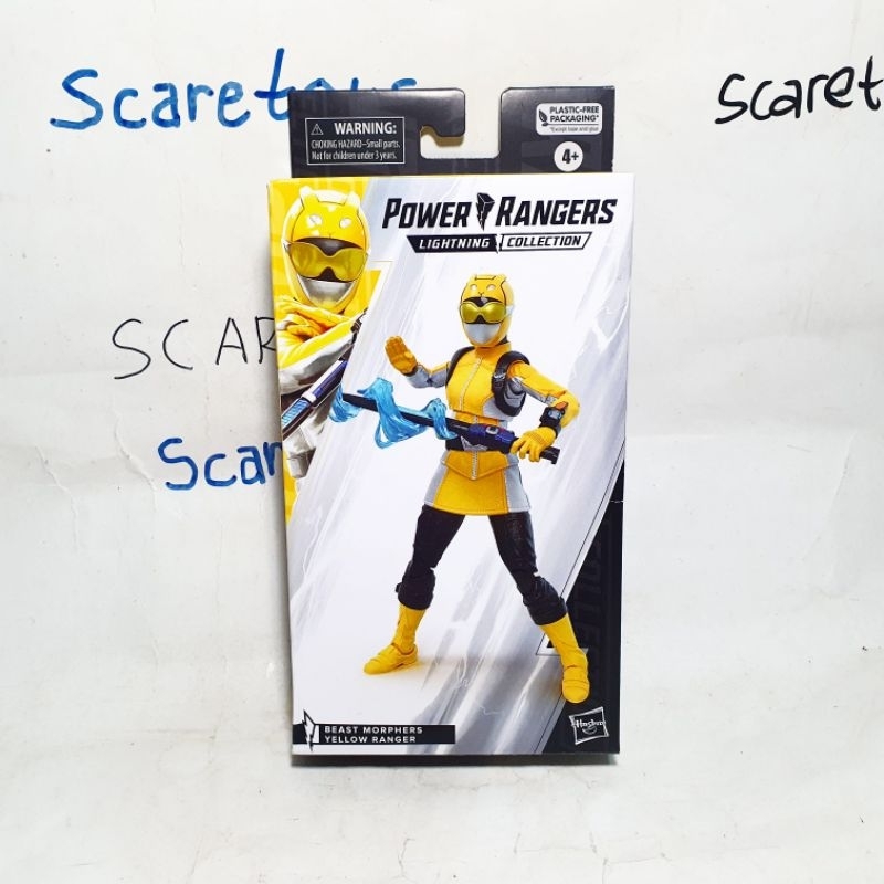 Lightning Collection Power Rangers Beast morpher yellow ranger kuning sentai gobuster