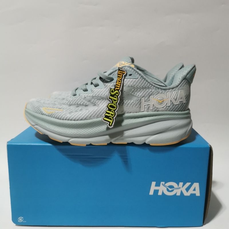 HOKA ONE ONE CLIFTON 9 BLUE ICE WOMEN