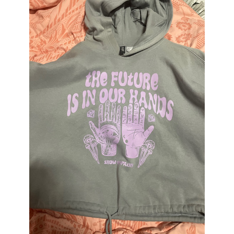 Hoodie Crop Divided H&M