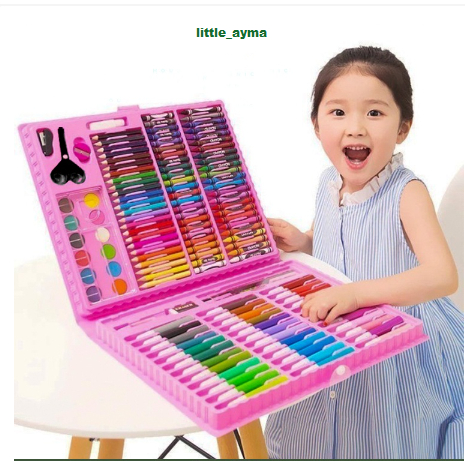 

Crayon Set 150pcs / Krayon Mewarnai Anak 150pcs / Pensil Warna Set 150pcs Lengkap