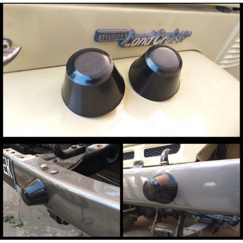 karet bumper depan polos toyota hardtop