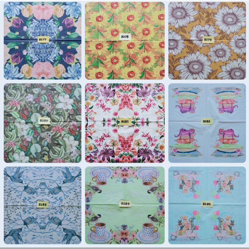 napkin decoupage