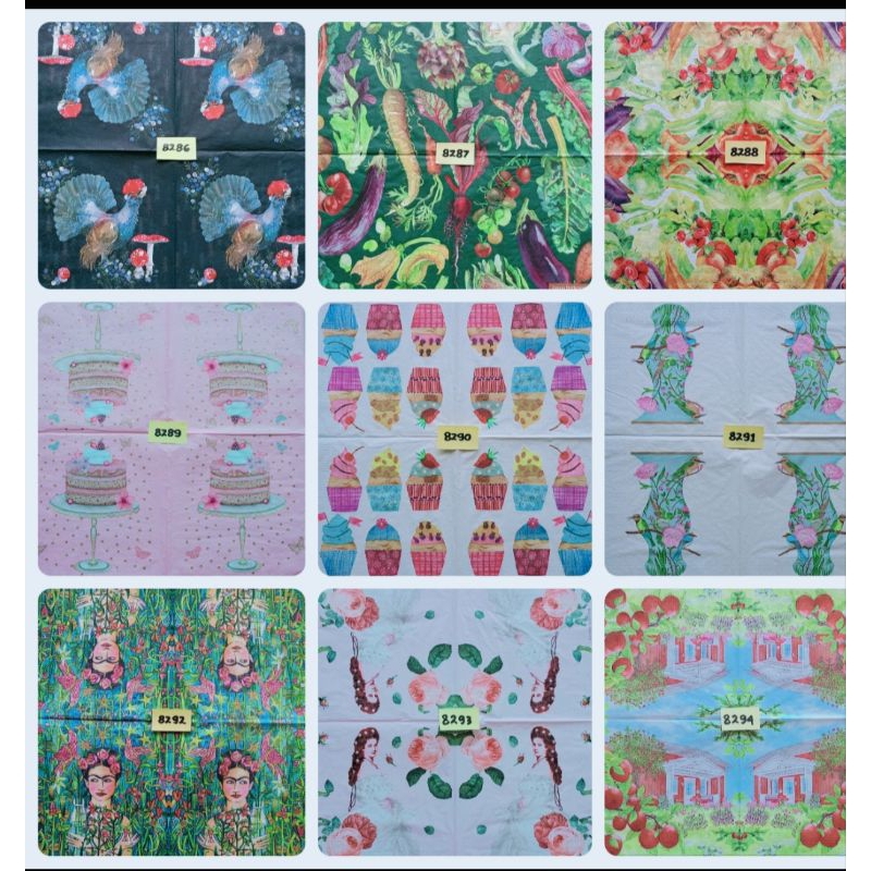 napkin decoupage