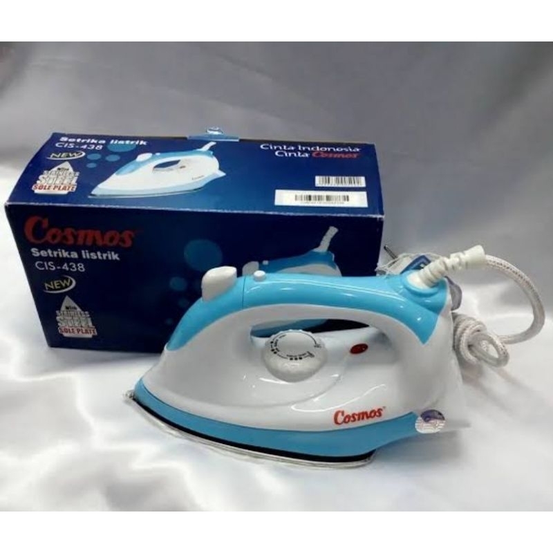 Setrika cosmos cis-438/setrika listrik cosmos/setrika cosmos biru cosmos CIS-438