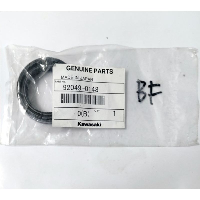 KLX BF, SEAL SHOCK DEPAN KLX BF, OIL SEAL KLX BF ORIGINAL  JAPAN ==>92049-0148