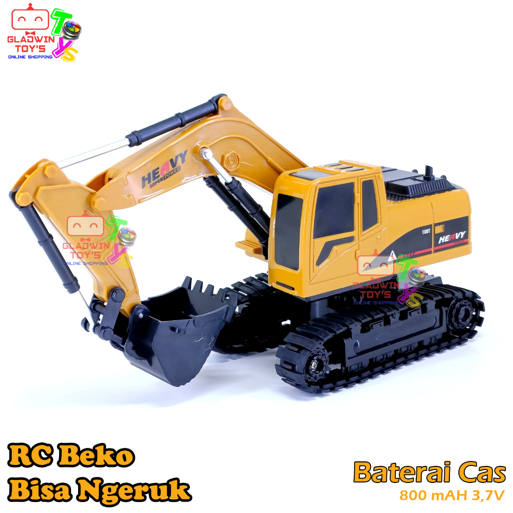 MAINAN RC CRANE EXCAVATOR CRANE MOBIL BEKO REMOTE CONTROL RADAR