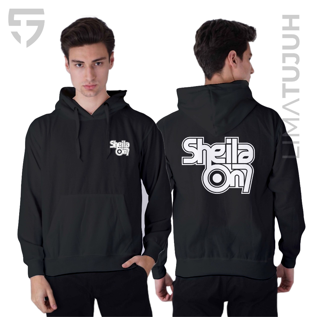 Jaket Hoodie Sheila On 7 Logo Bahan Premium