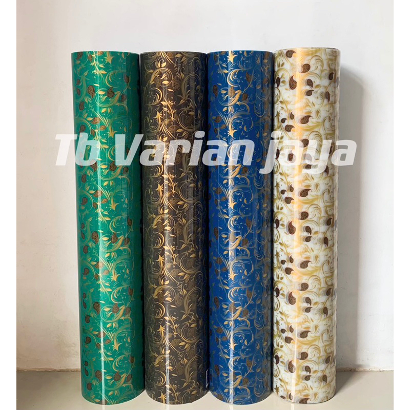 Fiber Penutup Pagar Motif Golden Batik
