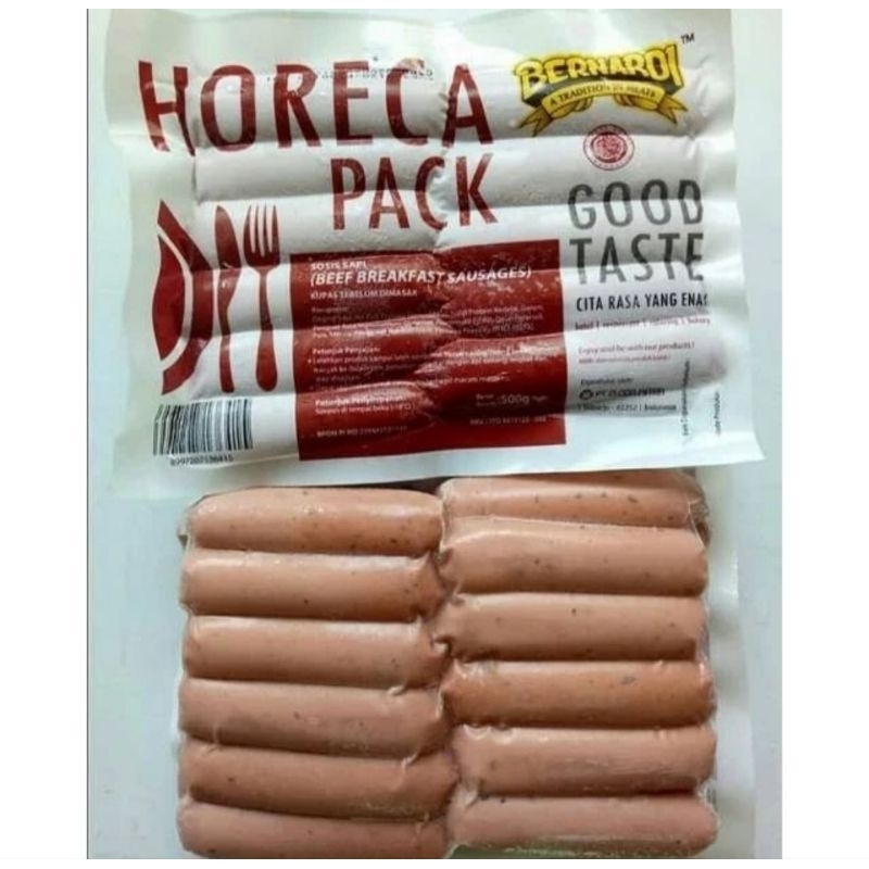 

Sosis Horeca Bernardi 500gr Sosis Sapi Mini