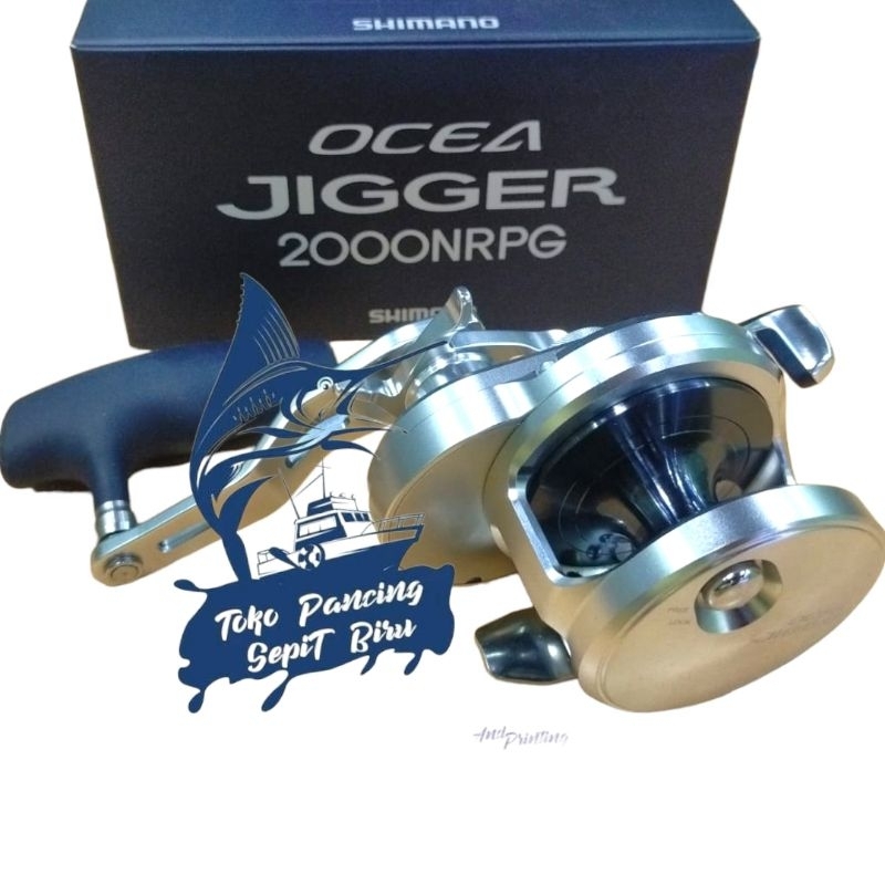 Reel Shimano OCEA JIGGER 2000NRPG 2017-handle kanan BEST SELLER