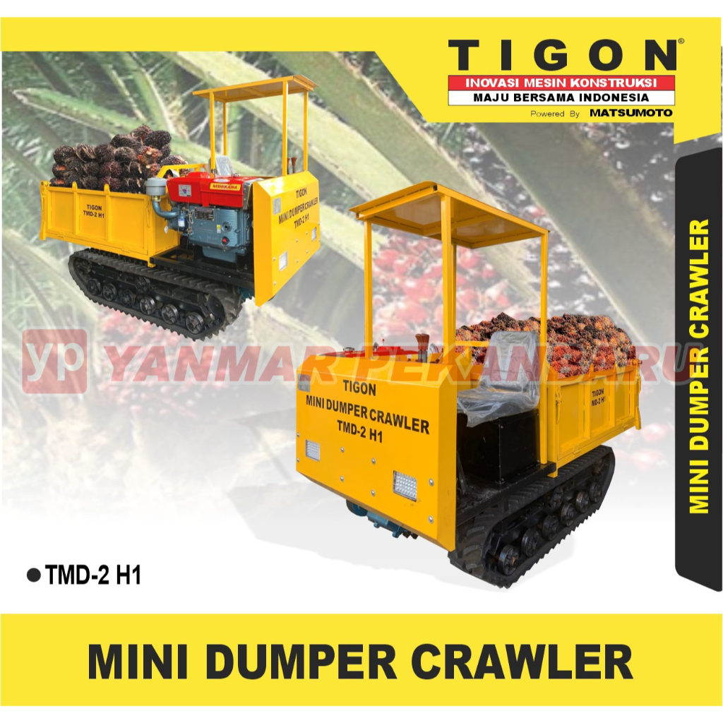 Alat Angkut Sawit / Mini Dumper TIGON TMD-2 H1 [BOOK FEE]