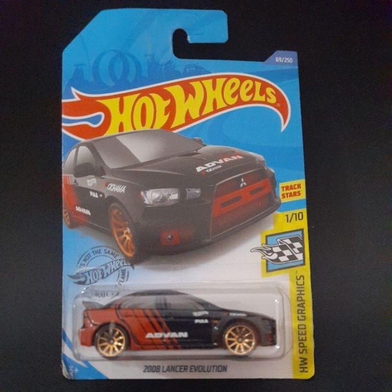 hot wheels 2008 Lancer Evolution Advan