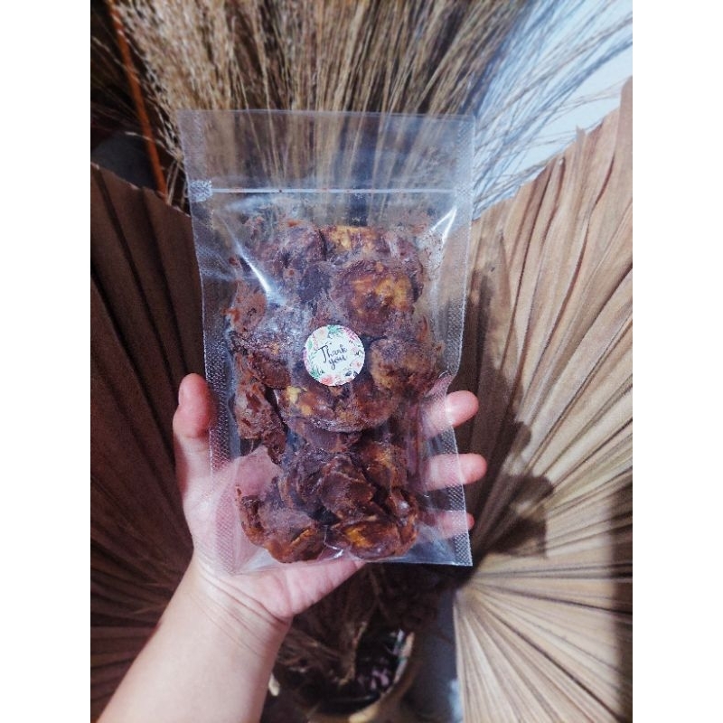 

keripik pisang coklat lumer