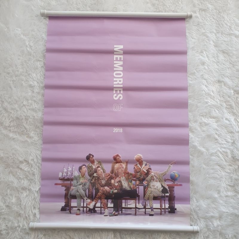[READY STOCK] BTS MEMORIES OF 2018 OFFICIAL GIFT // BTS MEMORIES 2018 // POSTER BTS MEMORIES 2018 //