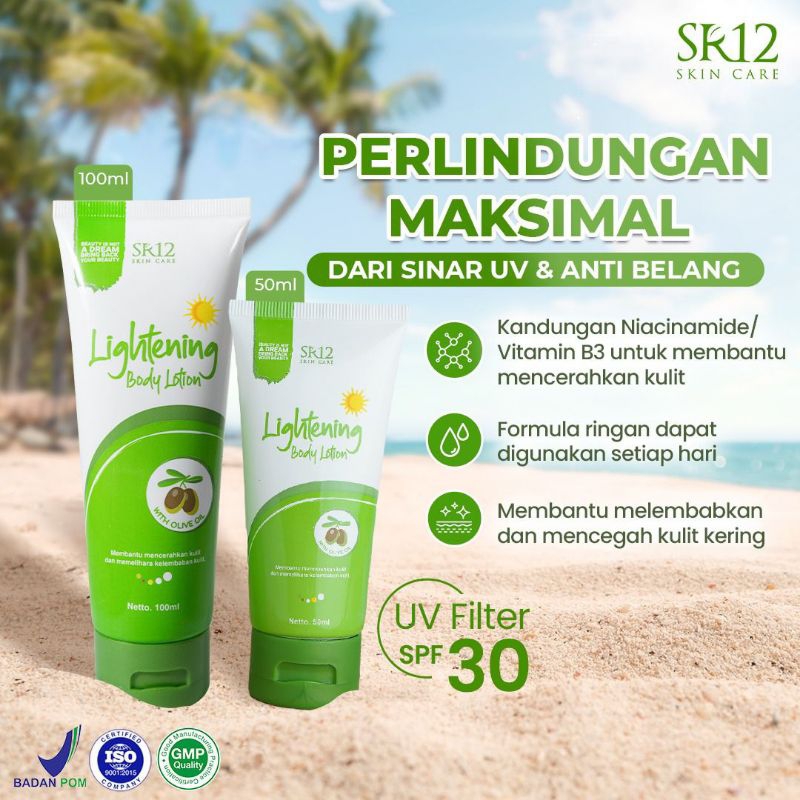 LIGHTENING BODY LOTION SR12 HERBAL SKINCARE