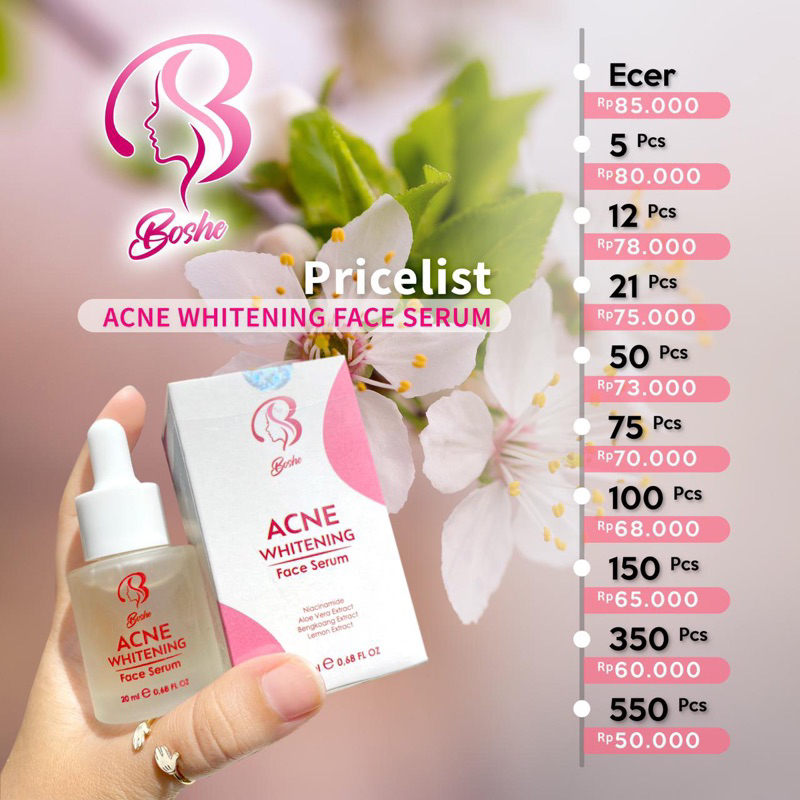 BOSHE FACE SERUM ACNE WHITENING