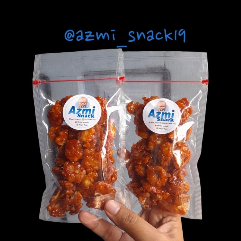 

Emping melinjo Pedas Manis