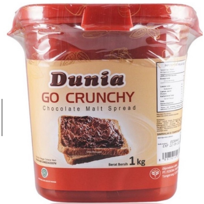 

DUNIA GO CRUNCHY CHOCOLATE/DUNIA GO CRUNCHY COKLAT