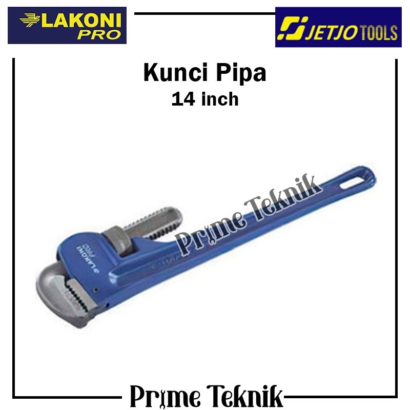 Kunci Pipa 14" Jetjo/Lakoni Pro Pipe Wrench 14 Inch Kunci Ledeng