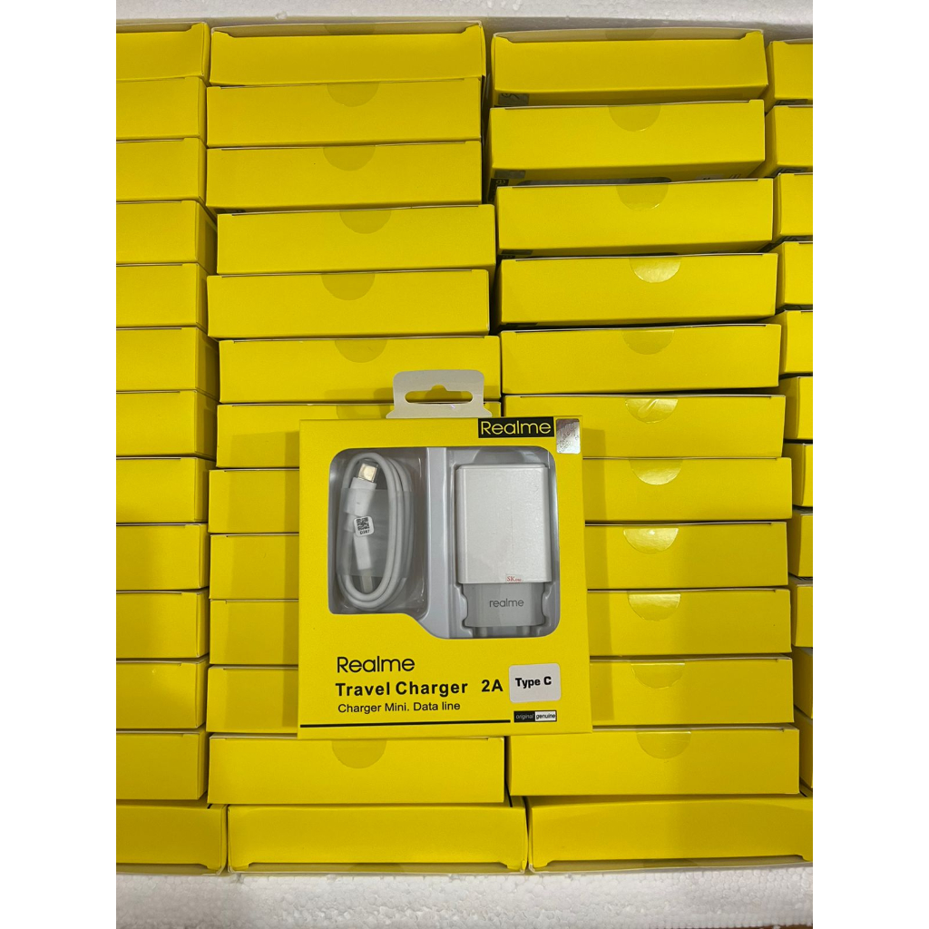 Charger Realme Type C 2A Original 100% Travel Charging Realme