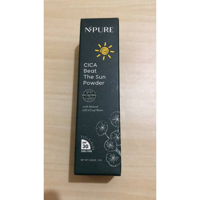 Npure cica beat the sun sunscreen powder