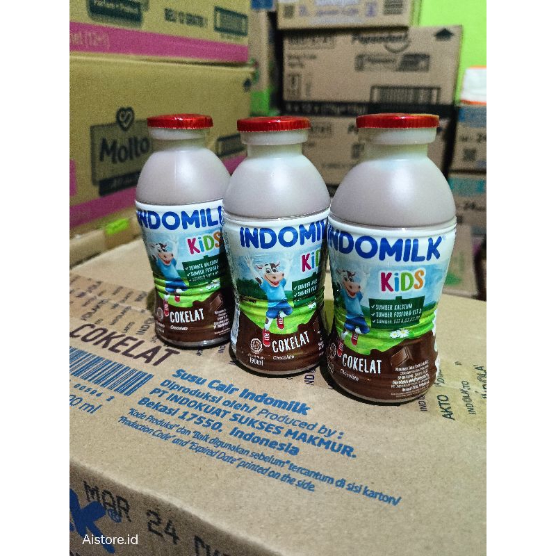 

SUSU INDOMILK KIDS BOTOL 190ML DPT 3PCS