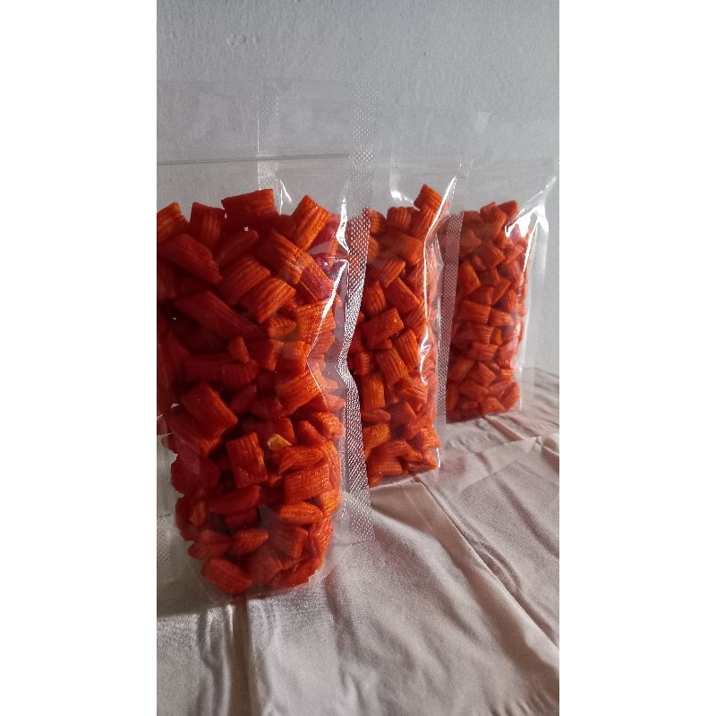 

snack pang pang/cemilan pedas manis/snack bantal/150gr/pang pang pedas/snack pedas