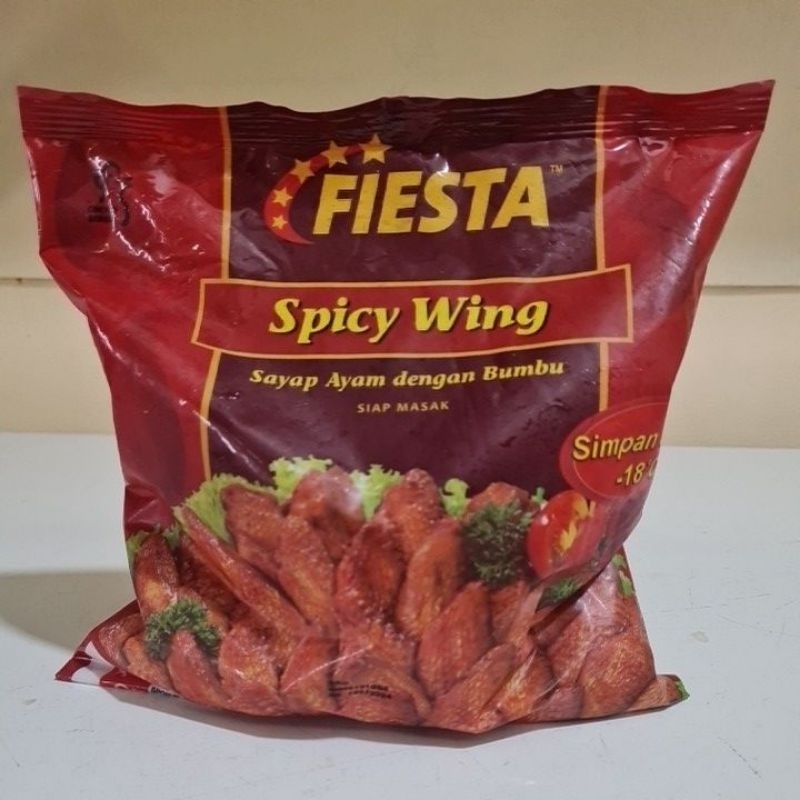 

Fiesta Spicy Wing / Fiesta Sayap Ayam dengan bumbu siap masak 400gram KEMASAN BARU